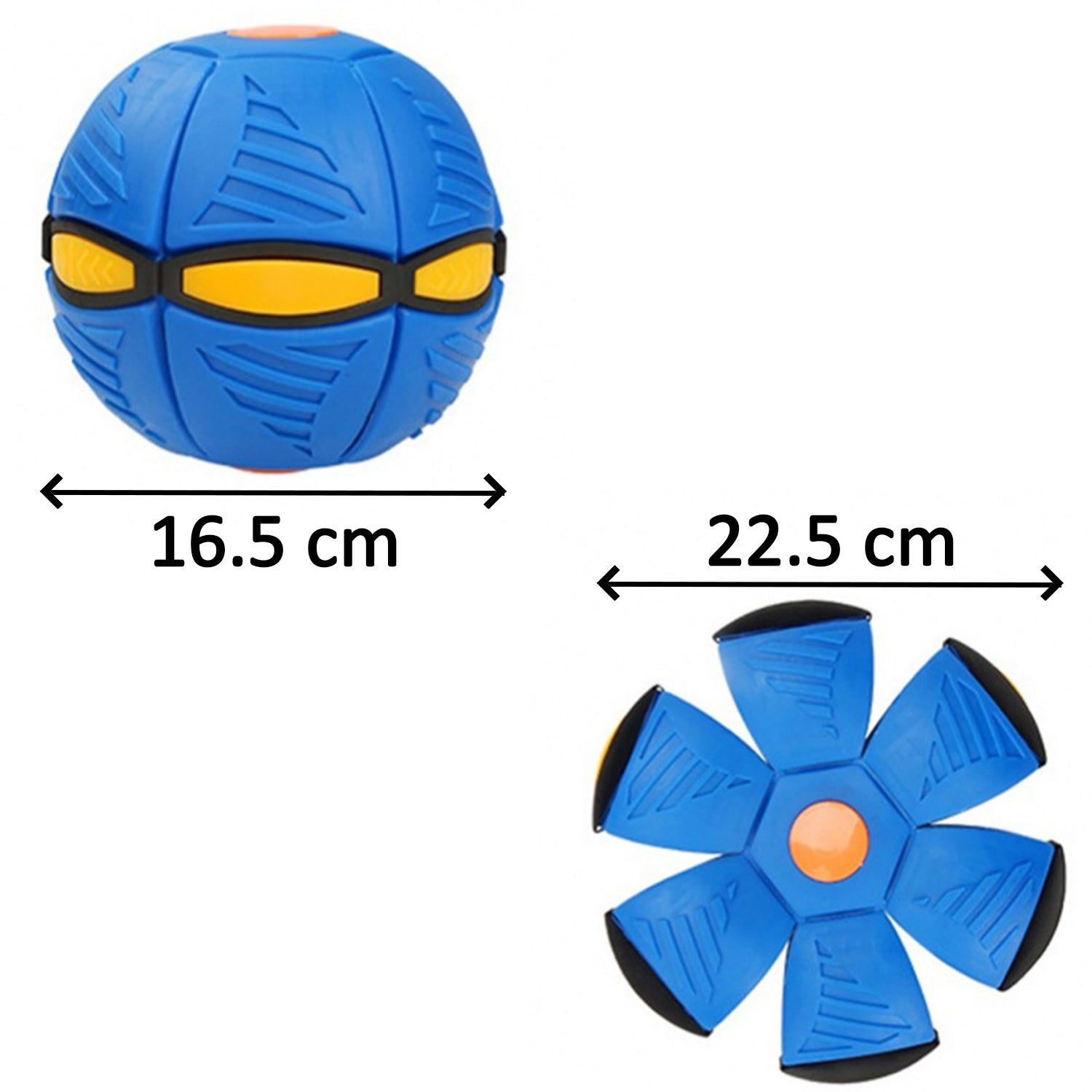 8060 Flying Soccer Ball Magic Ball Frisbee Deformation UFO Football Flat Throw Disc (Without LED Light) 8060 Flying Soccer Ball Magic Ball Frisbee Deformation UFO Football Flat Throw Disc (Without LED Light)